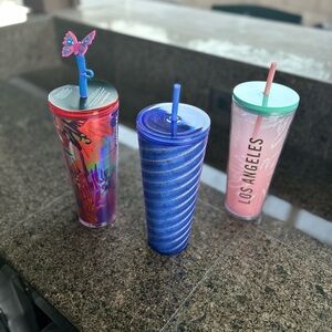 Starbucks tumblers